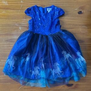 Us Angels Sequin Unicorn Tutu Party Dress
